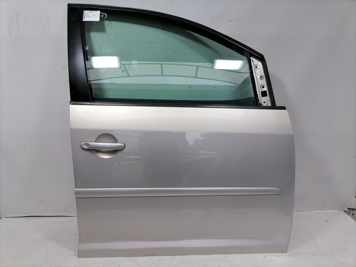 VW Touran original T&uuml;r vorn rechts LR7L Silver Leaf Rohbau Bj.2009